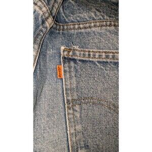 VINTAGE LEVI'S Orange Tab Boot Cut Jeans USA Size S